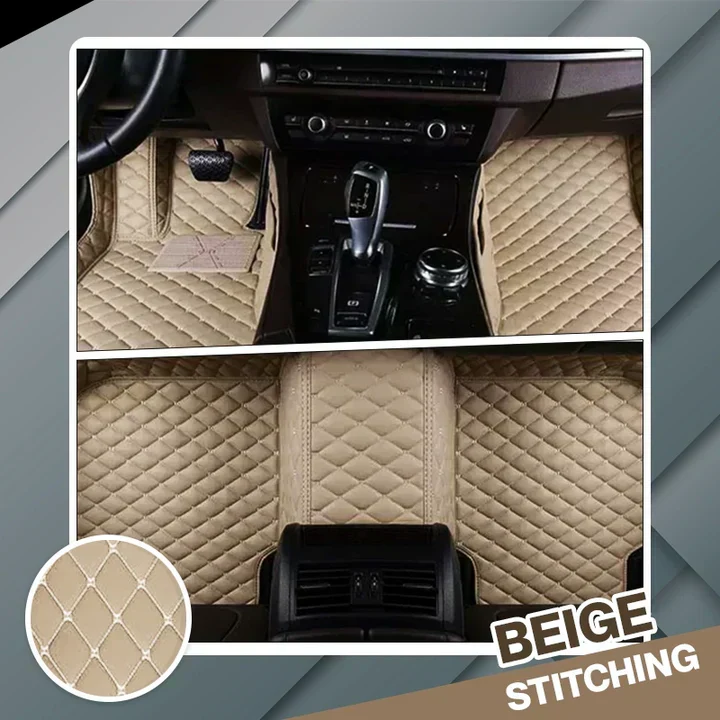 Elvile - Waterproof Non-slip Universal Fit Customized Floor Mats for Cars, SUVs, and Trucks