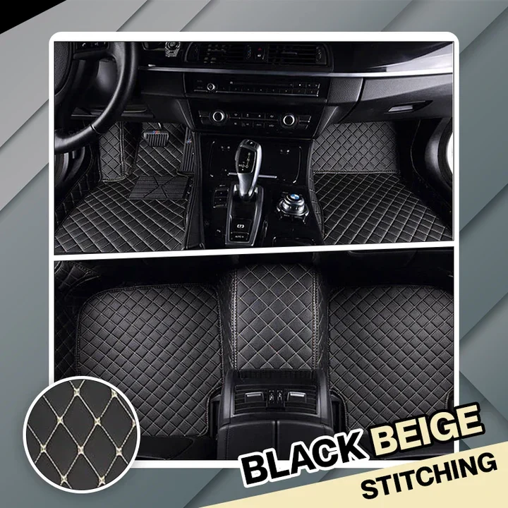 Elvile - Waterproof Non-slip Universal Fit Customized Floor Mats for Cars, SUVs, and Trucks