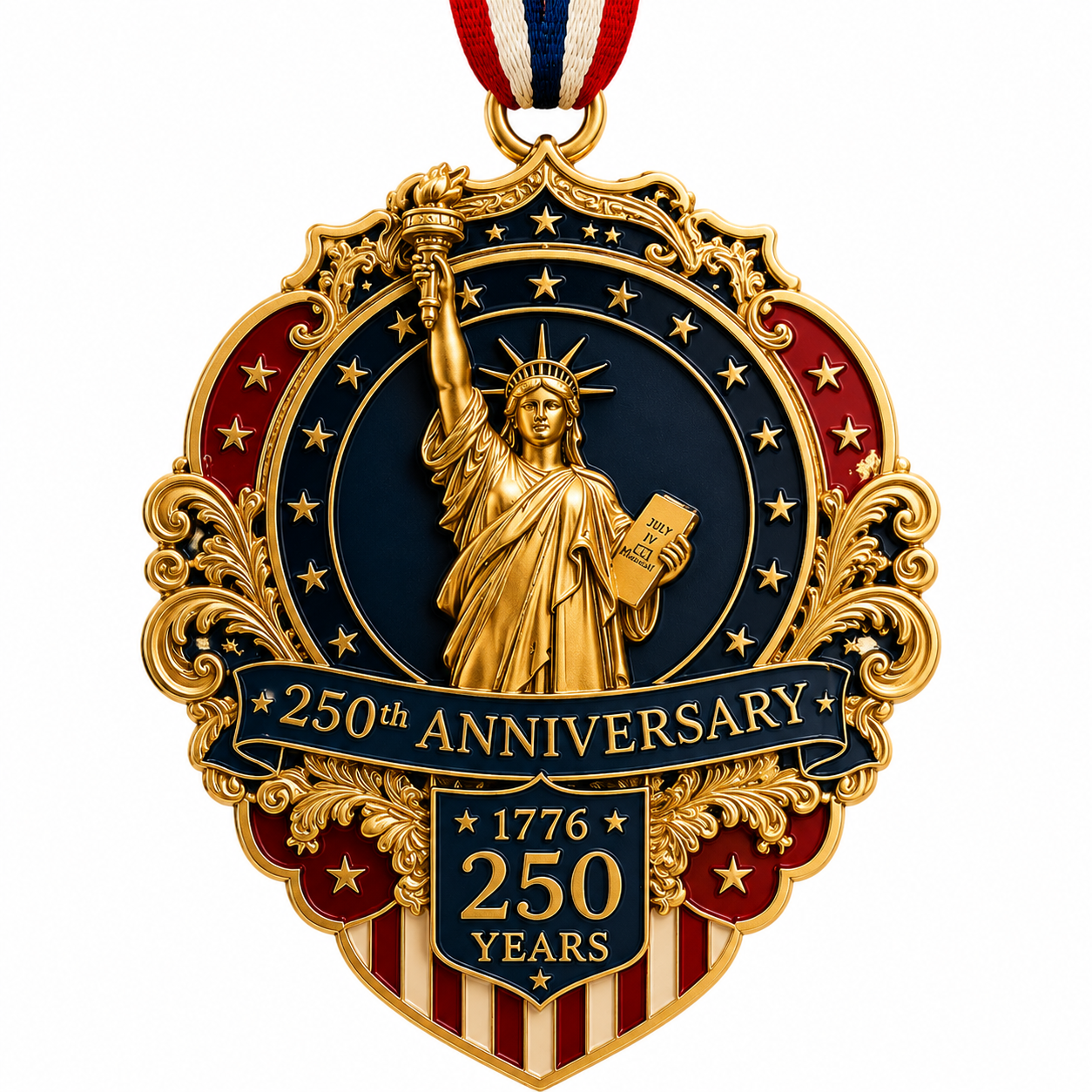 🔥Statue of Liberty 250th Anniversary Christmas Tree Ornament