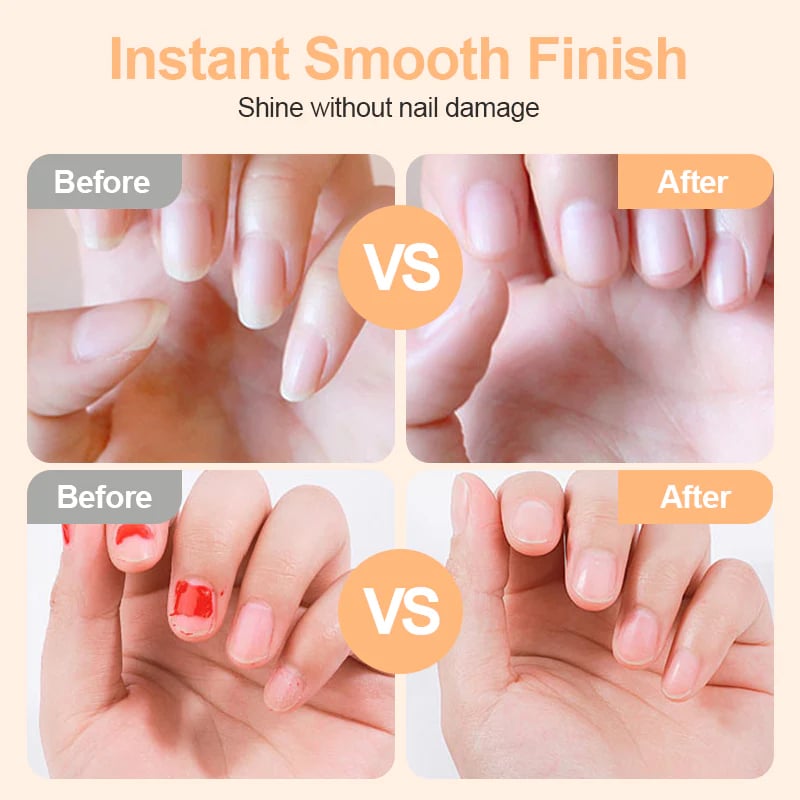 2-in-1 Smart Electric Nail Clipper & Polisher 🌟