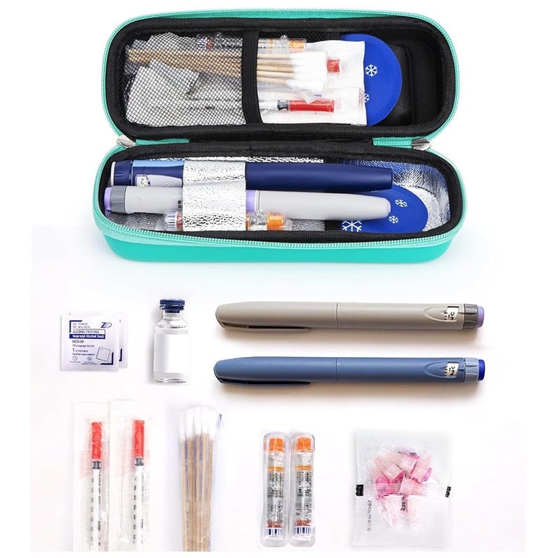 Insulin Cooler Travel Case with Temperature Display