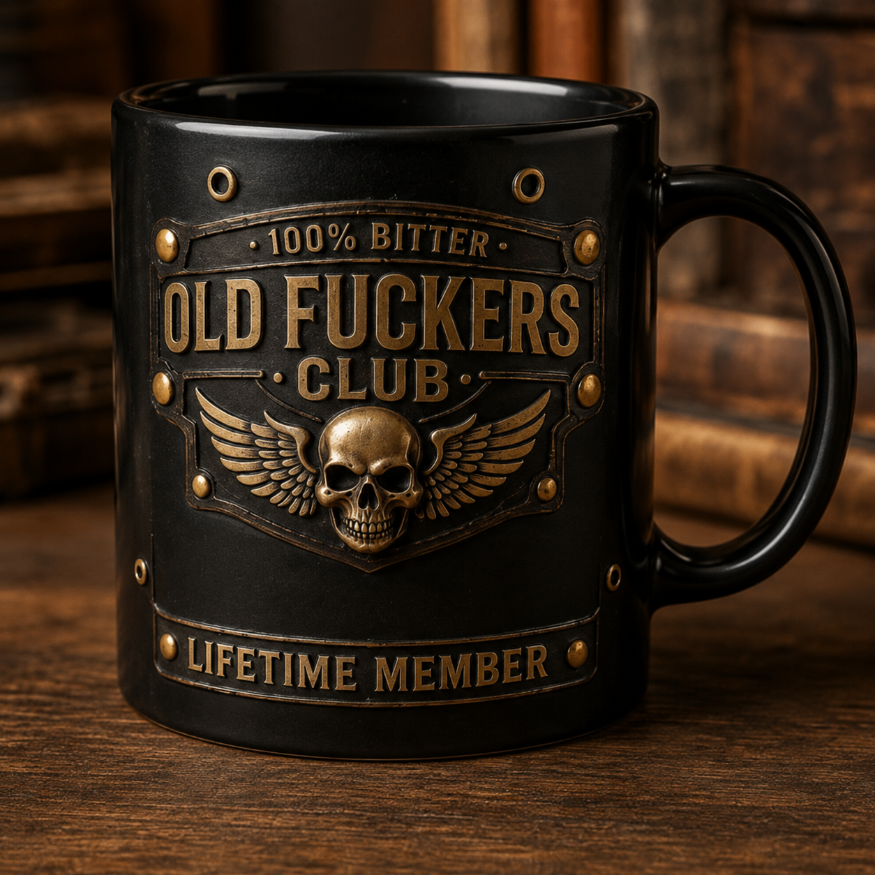 Old F*ckers Club Lifetime Member Double-Sided Collector Mug