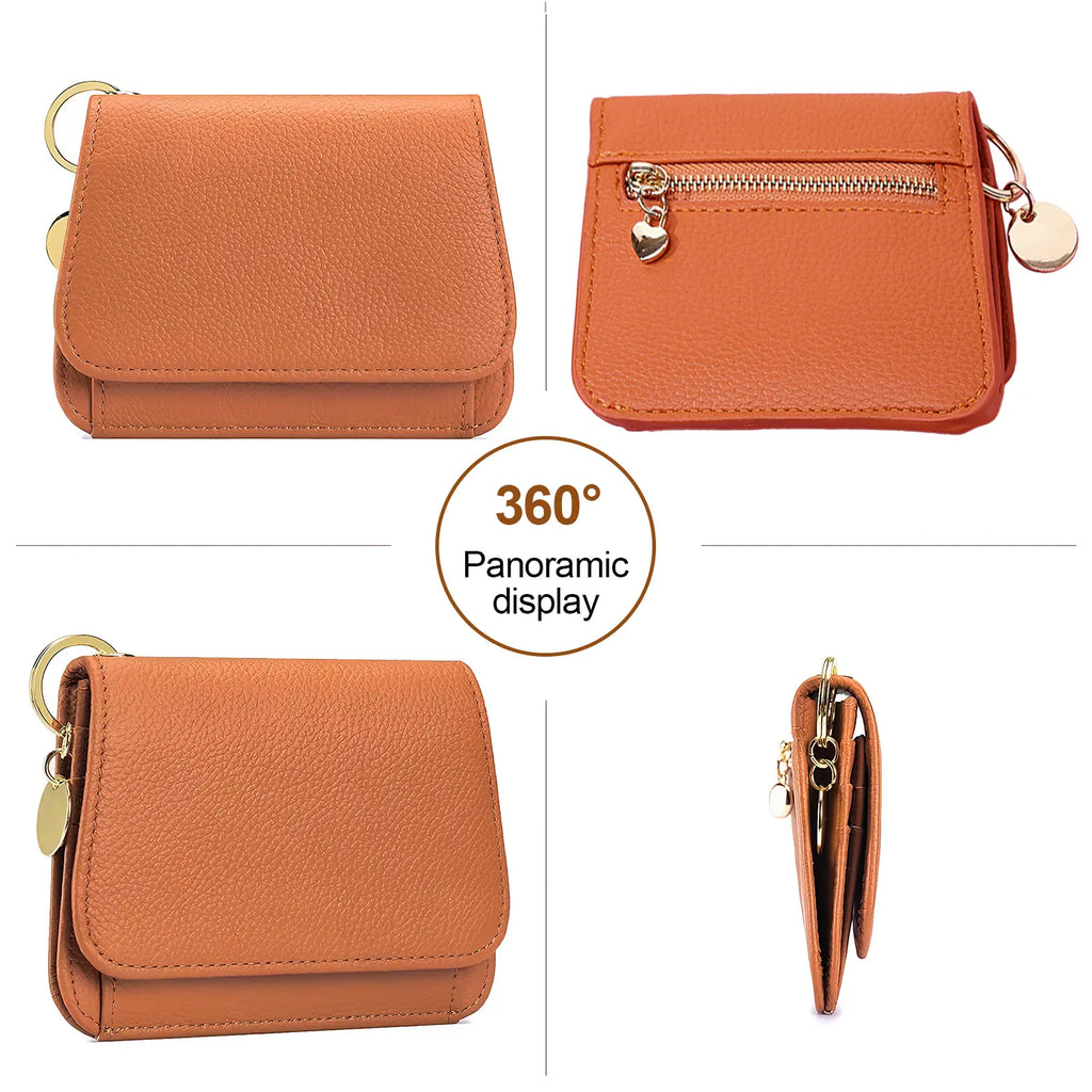 Luna Mini Wallet | Elegant Slim Card Holder With Coin Pocket