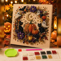 Halloween Pearl Art DIY Kit – Turn Tiny Pearls into Spooky-Cute Magic