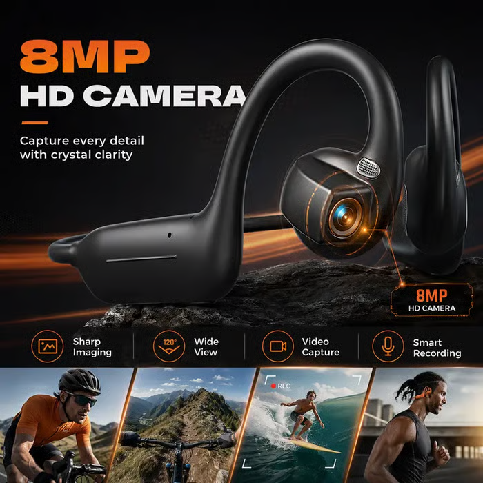 ⚡Hot Sales 49% OFF🎧 E12 Smart Bone Conduction Headphones