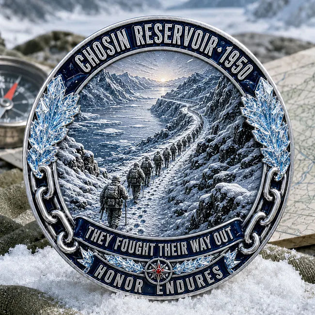 Chosin Reservoir 1950 Commemorative Metal Medal