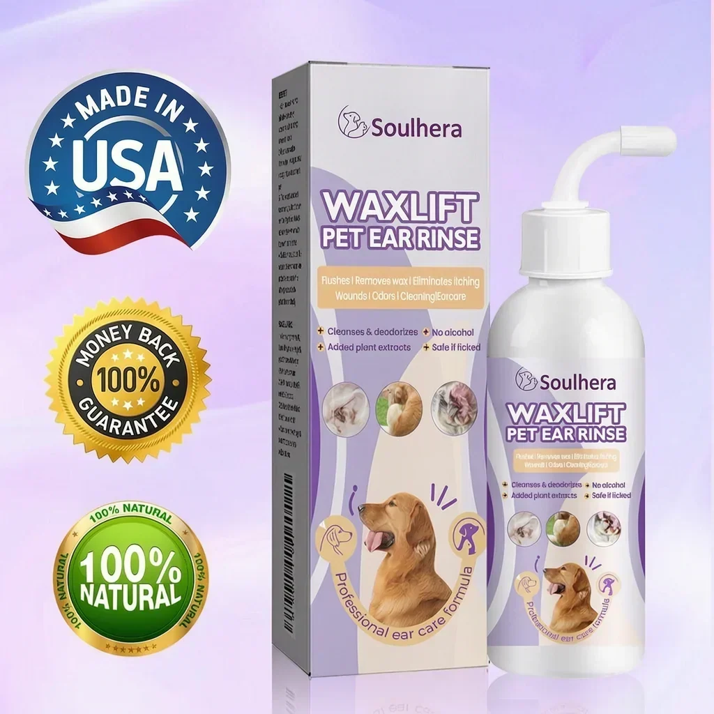 Soulhera® WaxLift Pet Ear Rinse ✨