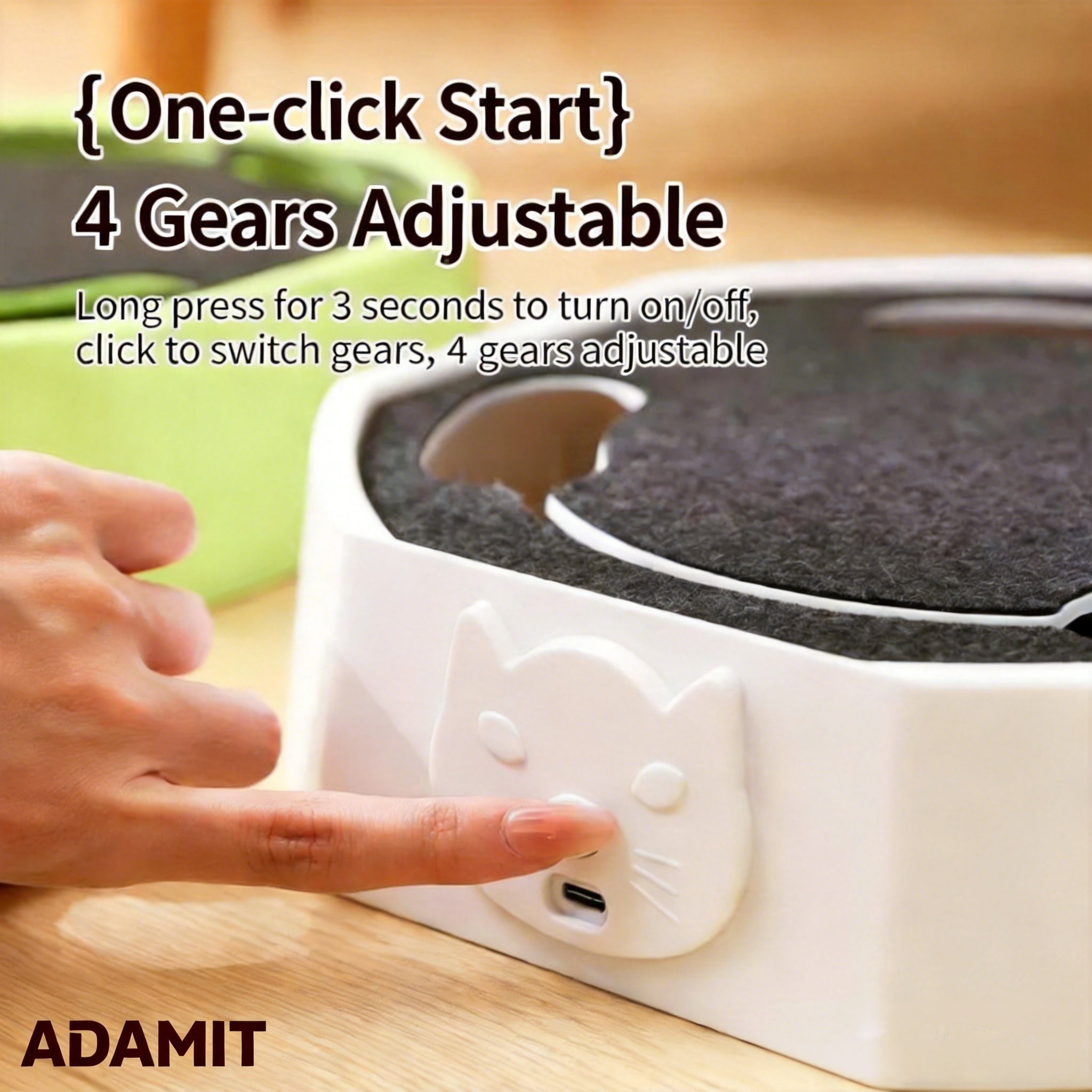 🔥Interactive Cat Turntable Toy – Keep Your Cat Happy & Active While You're Away