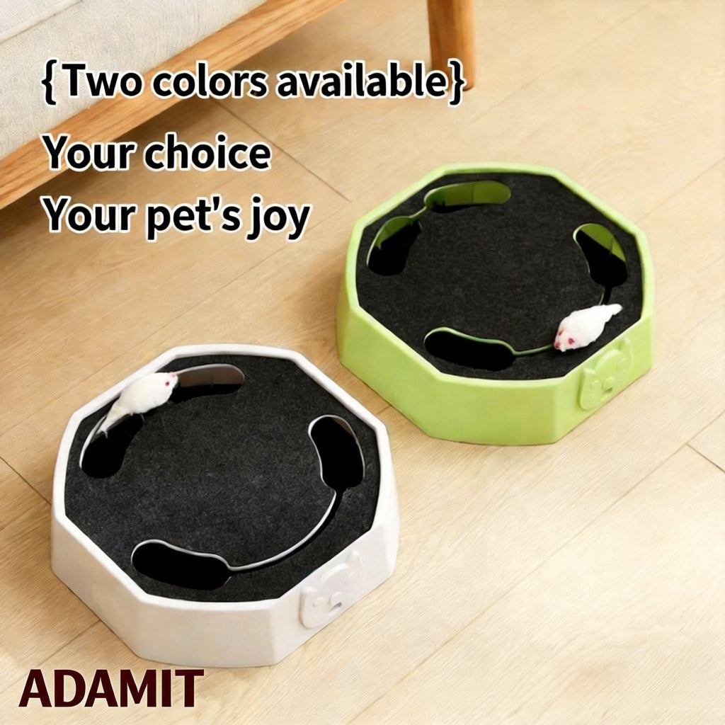 🔥Interactive Cat Turntable Toy – Keep Your Cat Happy & Active While You're Away