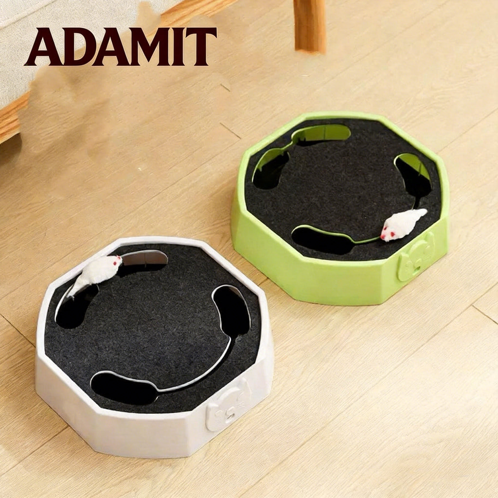 🔥Interactive Cat Turntable Toy – Keep Your Cat Happy & Active While You're Away