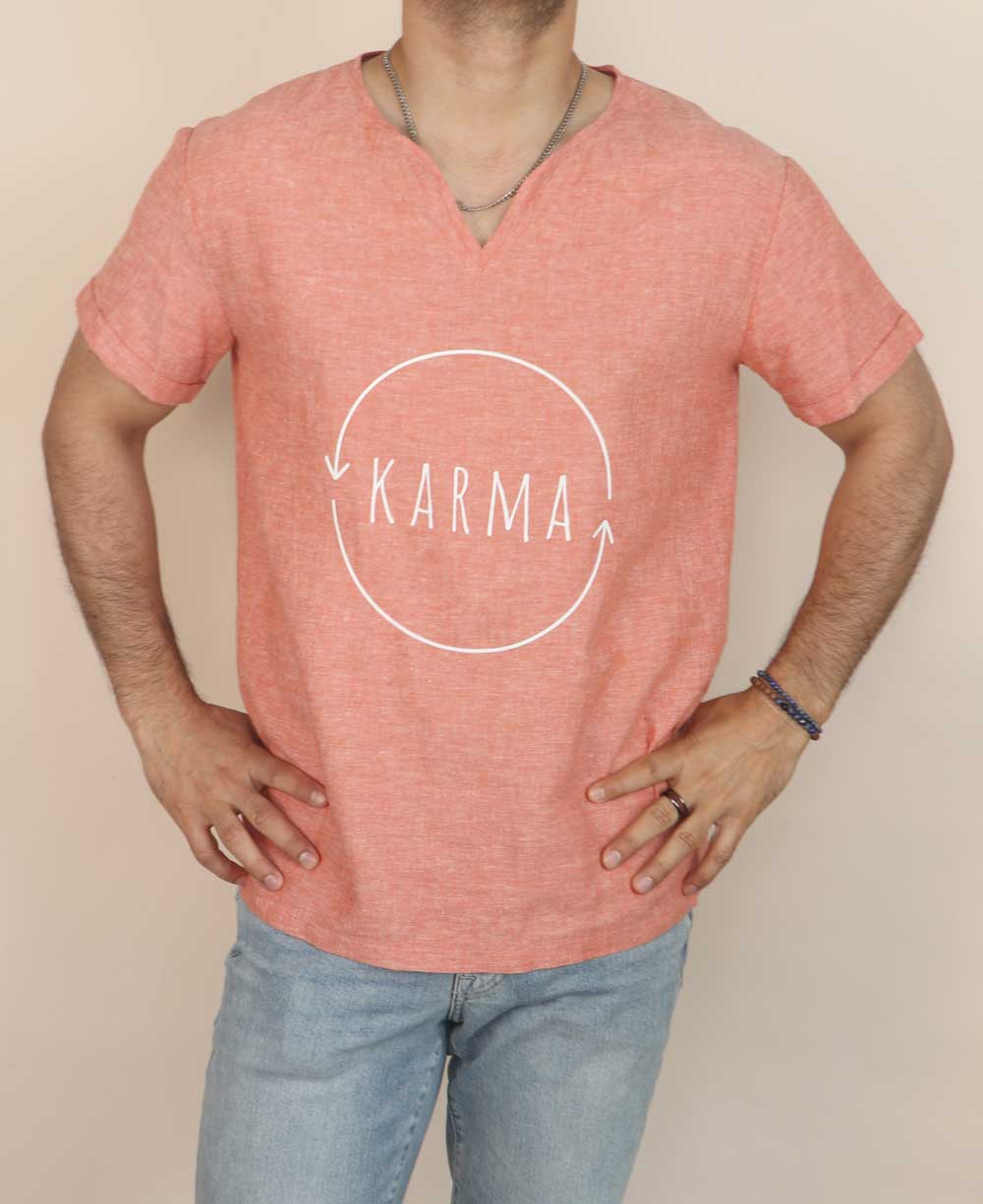 Men’s Linen Kurta Shirt